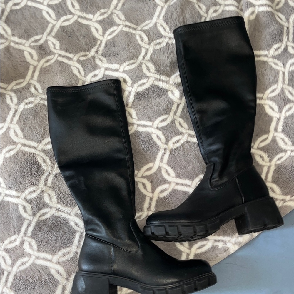 Steve Madden Labelle Knee High Platform Boots